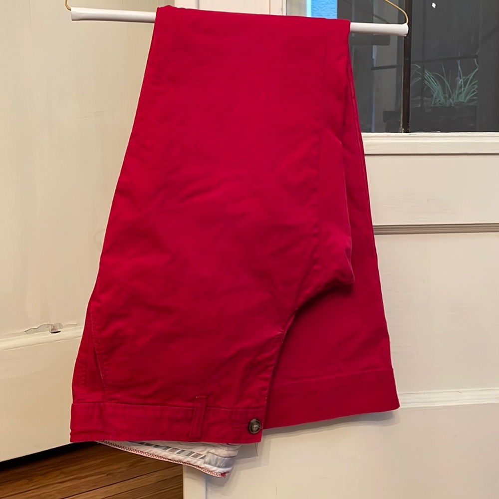 Old Navy red chinos